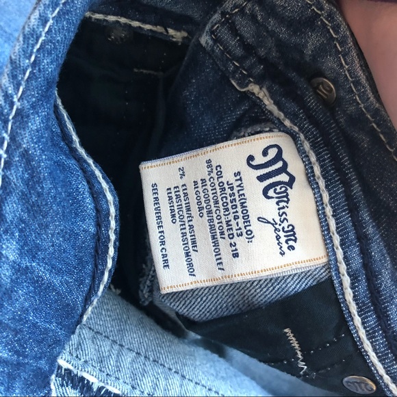 Miss Me Distressed Embellished Bootleg Jeans - Picture 8 of 8